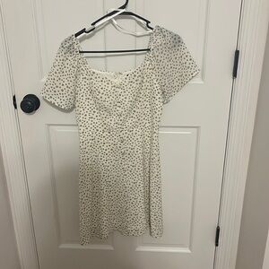 Very pretty mini dress. Polka dots
